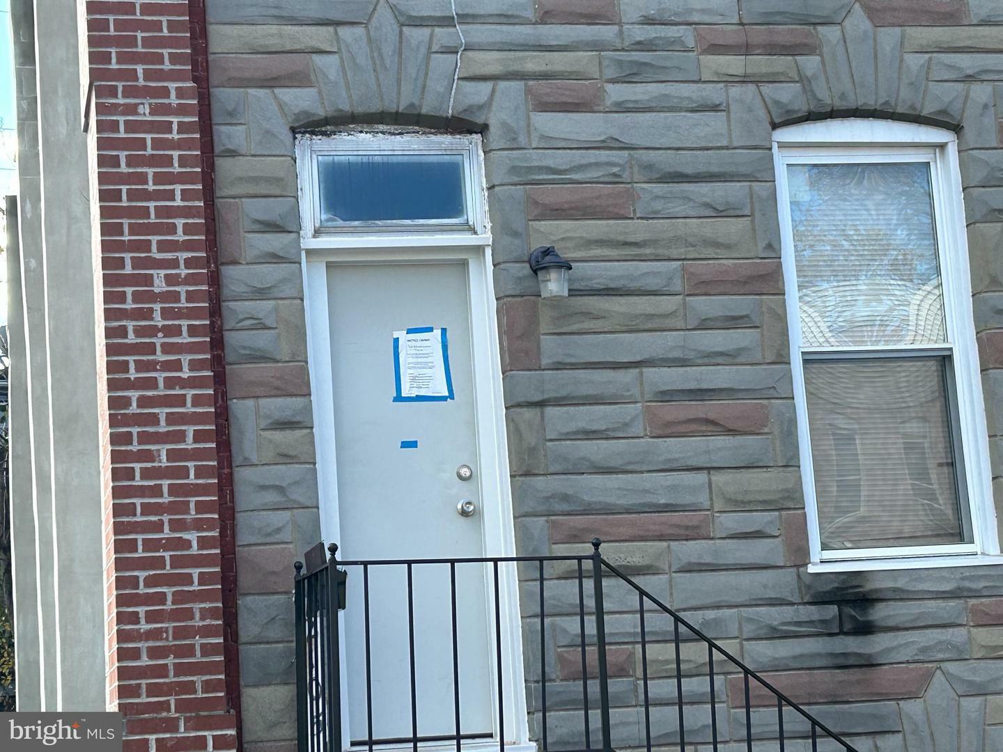 Property Photo: 2105 Vine Street MD 21223