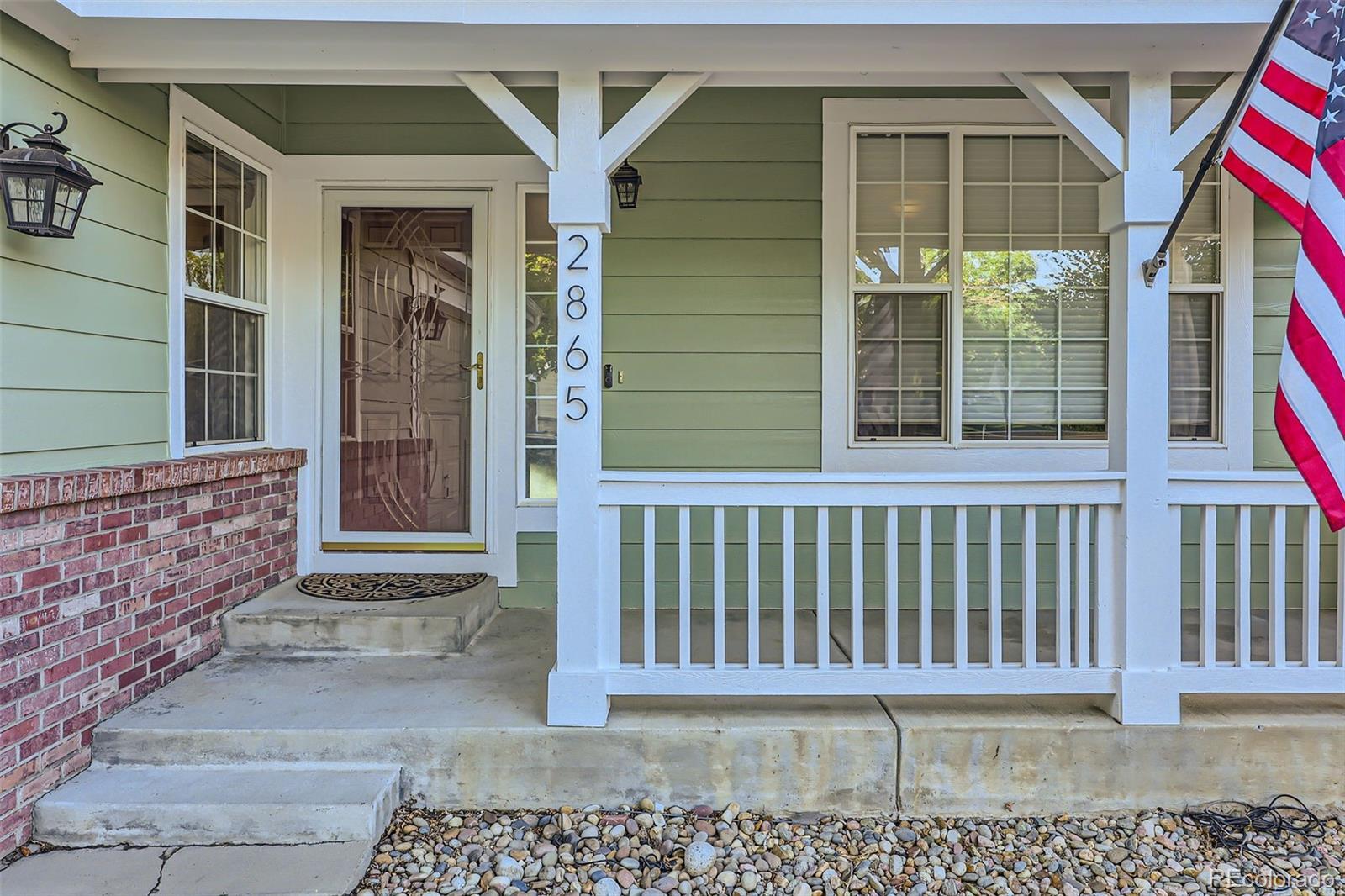 Property Photo: 2865 S Yampa Way CO 80013