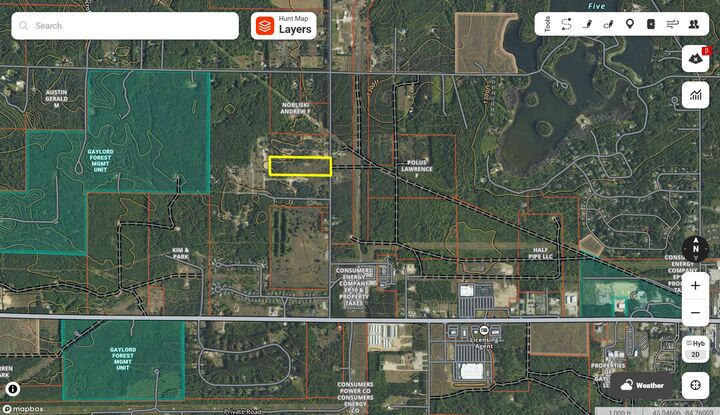 Property Photo: 11.5 Acres N Townline Road MI 49735
