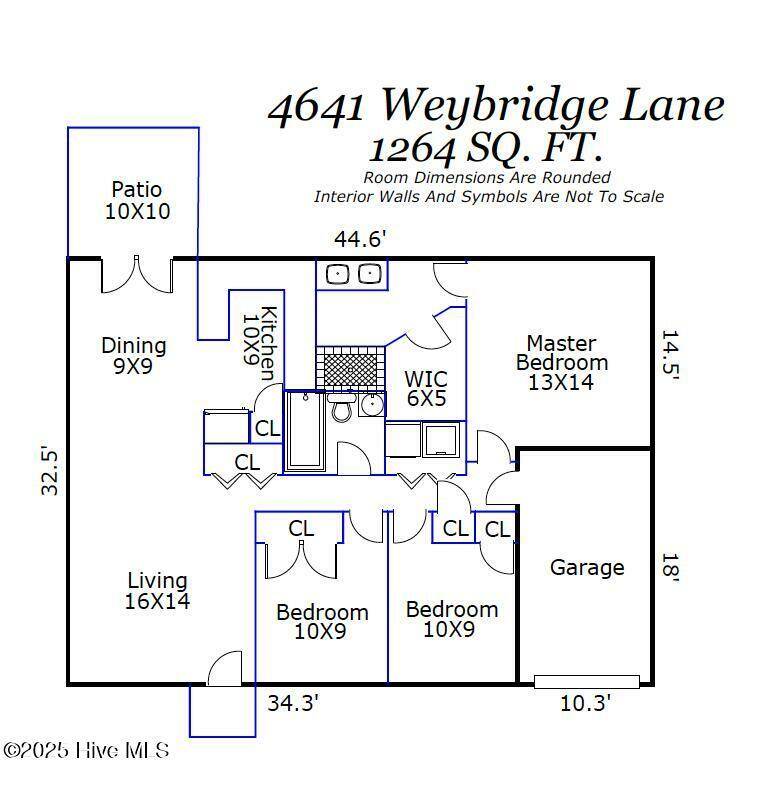 Property Photo:  4641 Weybridge Lane  NC 28409 