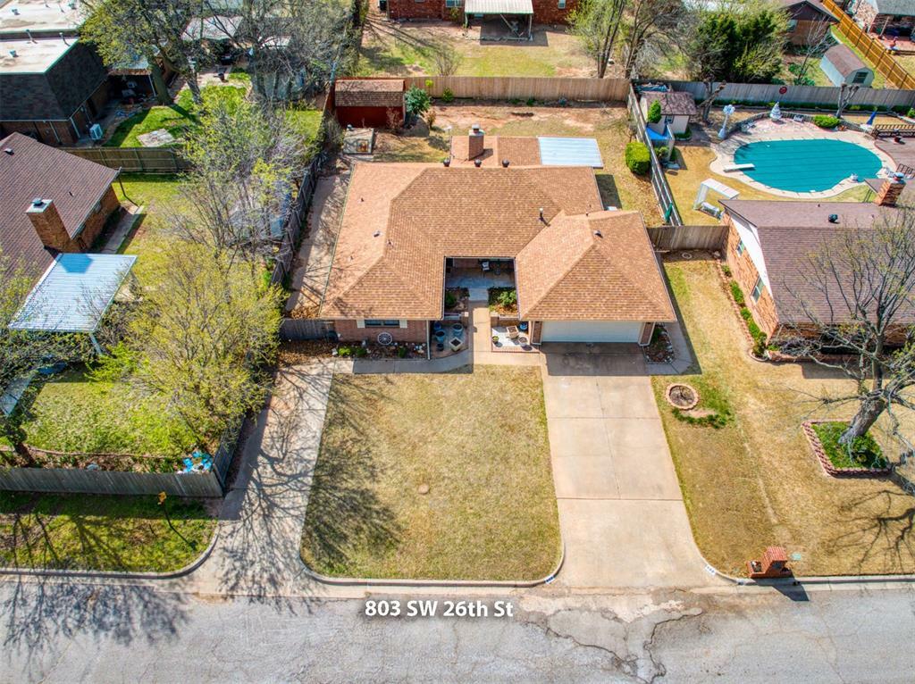 Property Photo: 803 SW 26th Street OK 73036