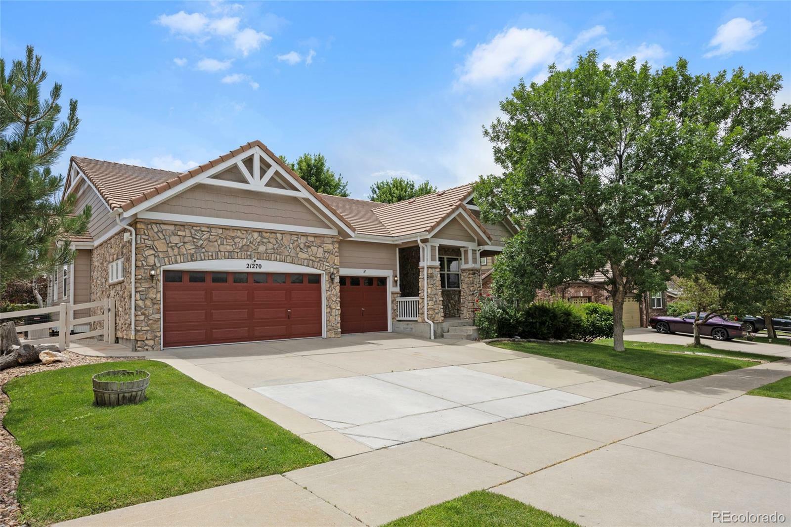 Property Photo: 21270 E Eldorado Drive CO 80013