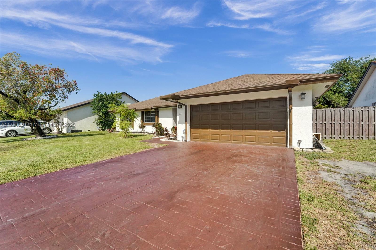 Property Photo: 731 SW 99th Ave FL 33025