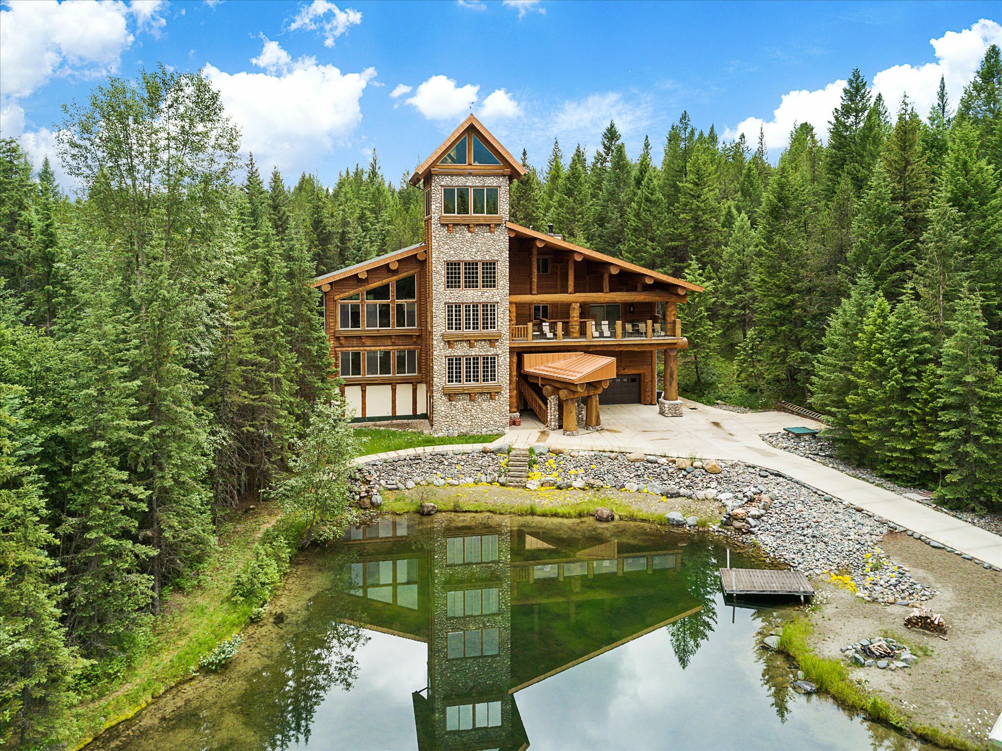 Property Photo: 3700 Glen Lake Road MT 59917