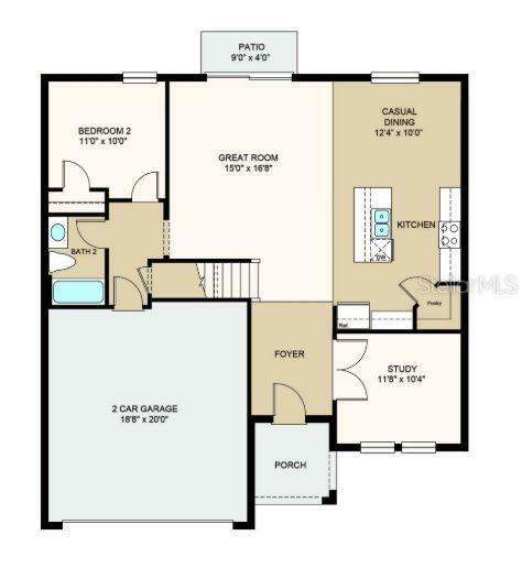 Property Photo: 2038 Babbling Brook Boulevard FL 33823