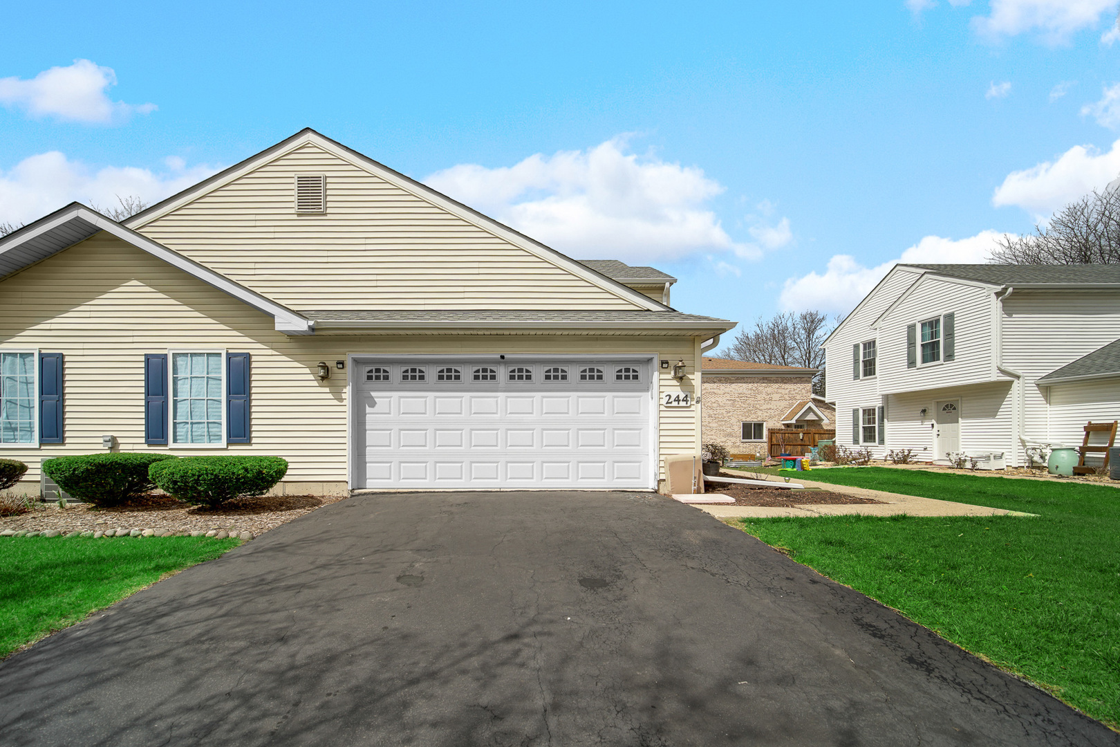 Property Photo: 244 Blackhawk Drive IL 60559