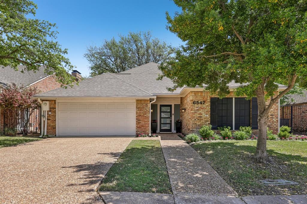 Property Photo:  6547 Brook Lake Drive  TX 75248 