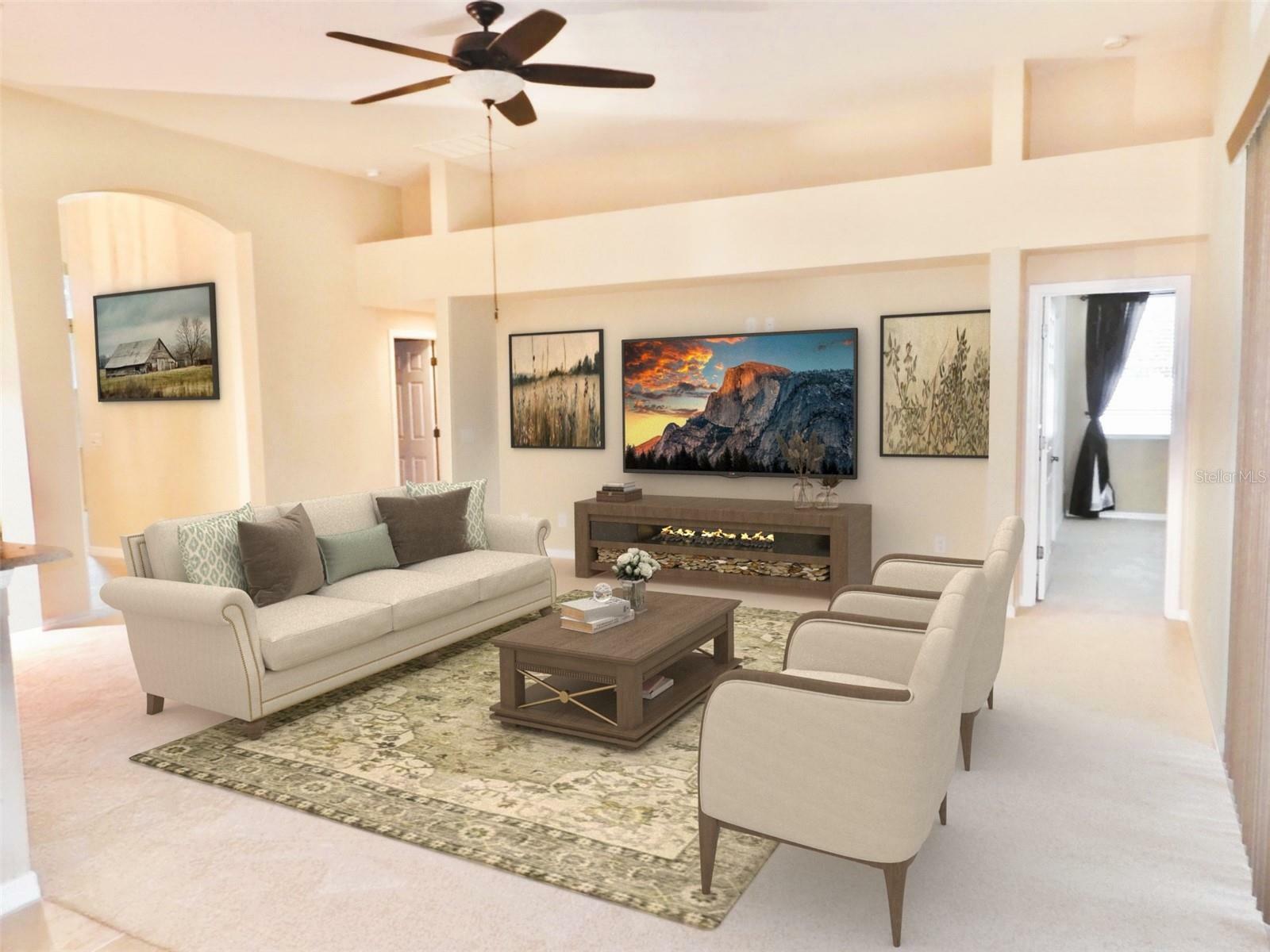 Property Photo: 105 E Blue Water Edge Drive FL 32736