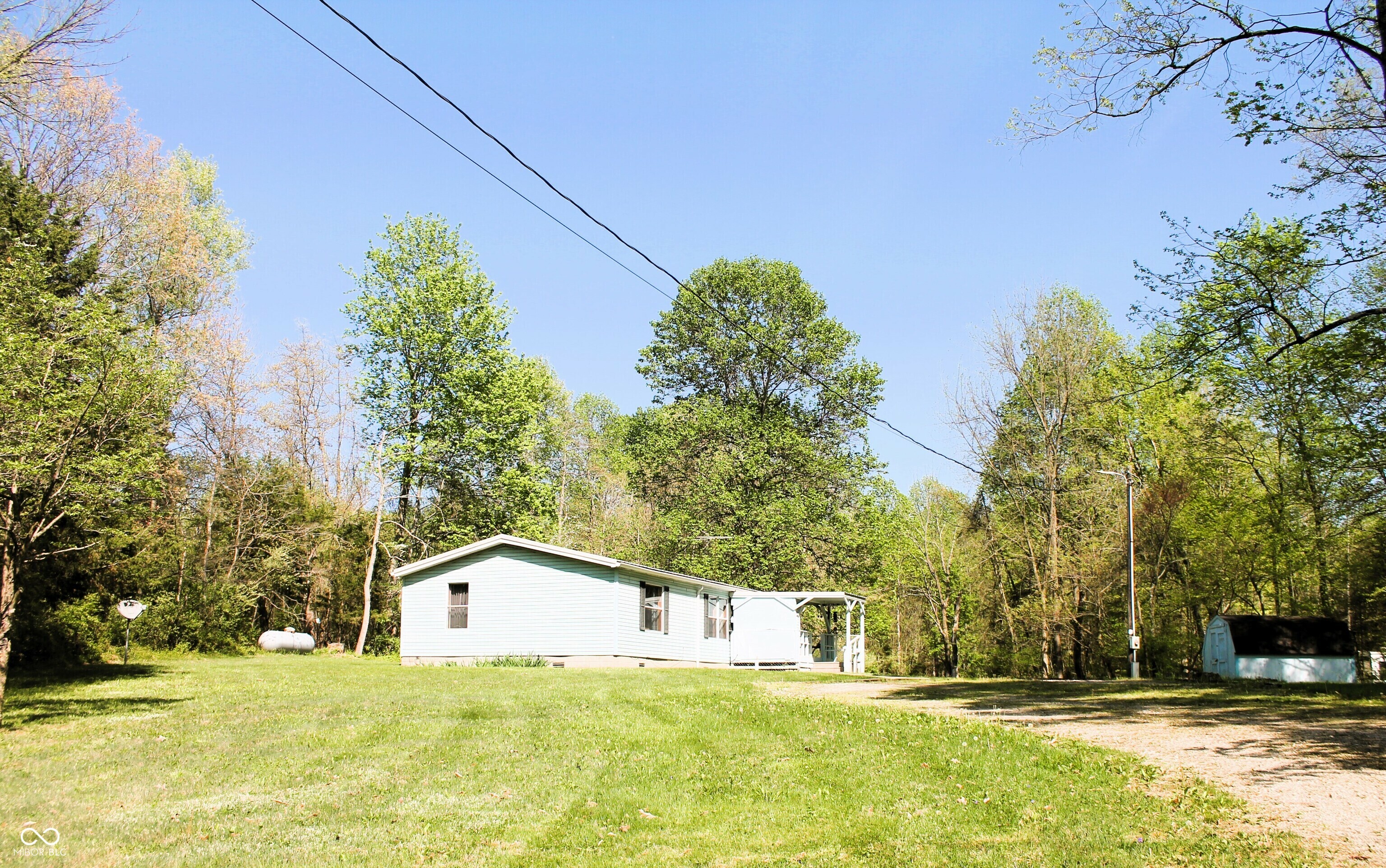 Property Photo: 9067 Old Haggard Road IN 46160