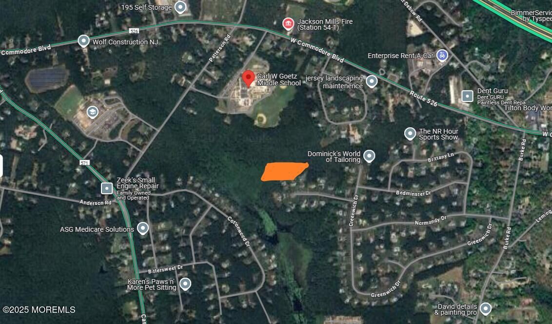 Property Photo: 0 Patterson Road NJ 08527