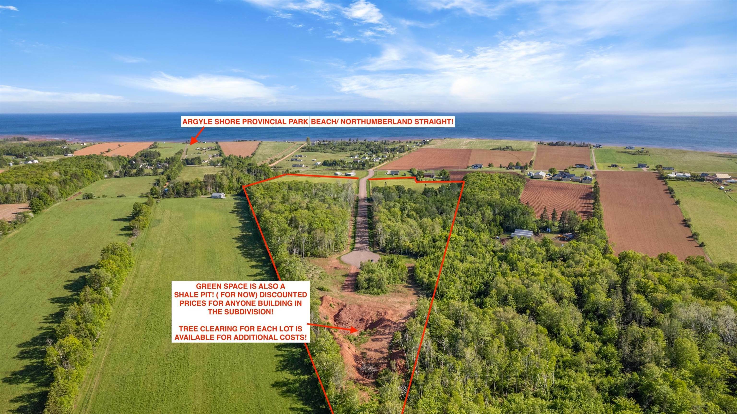 Photo de la propriété:  Lot 21-2 Skyview Lane  PE C0A 1C0 