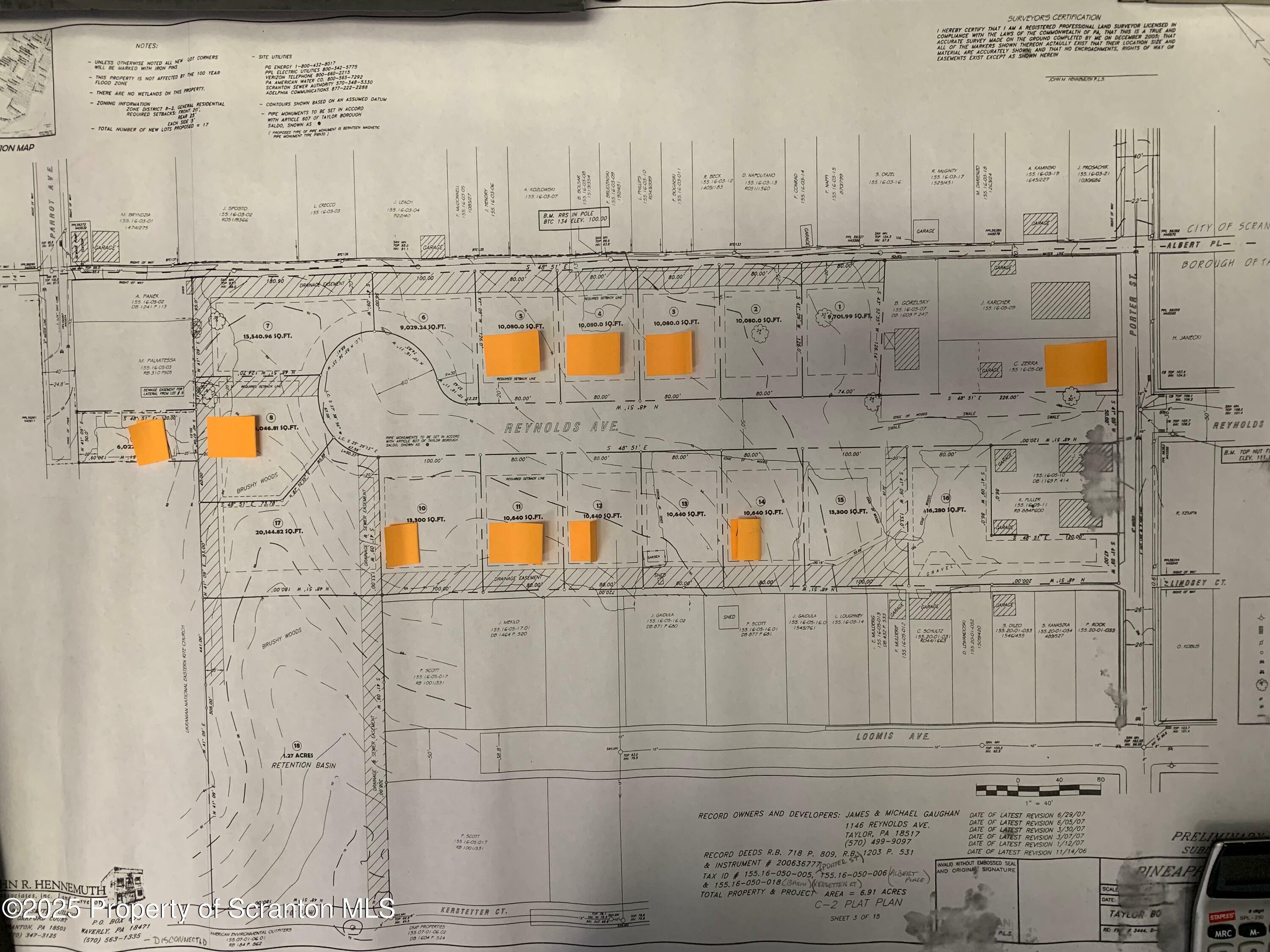 Property Photo: Lot#16 Reynolds Ave Avenue PA 18517