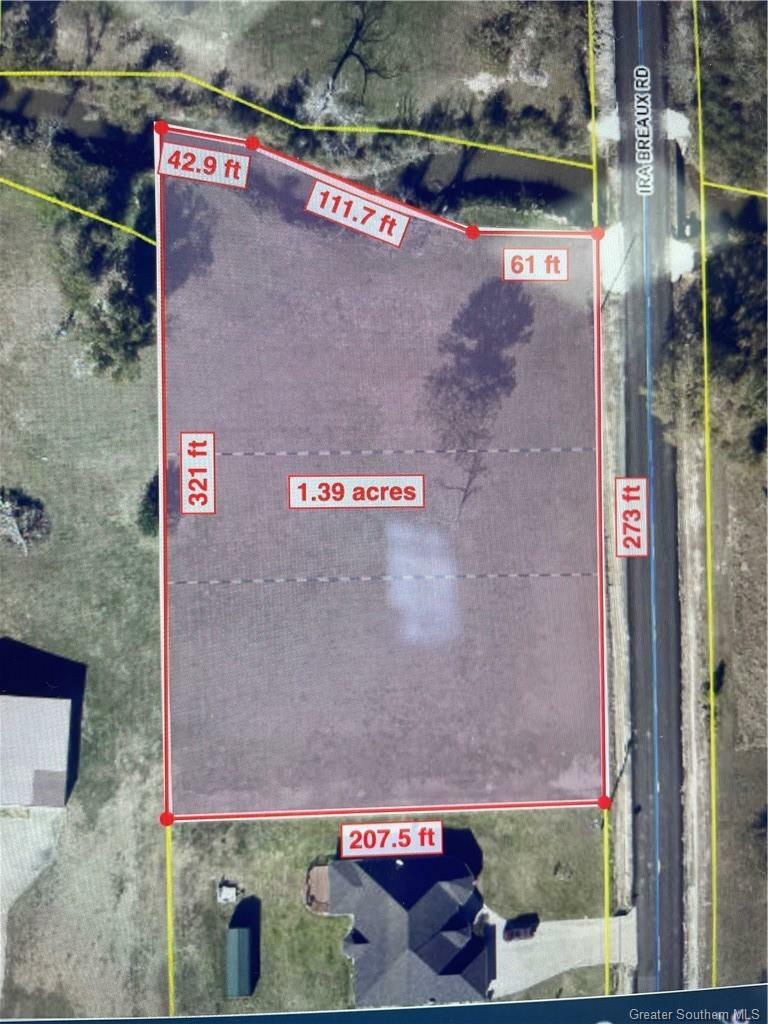 Property Photo: 0 Ira Breaux Road LA 70615