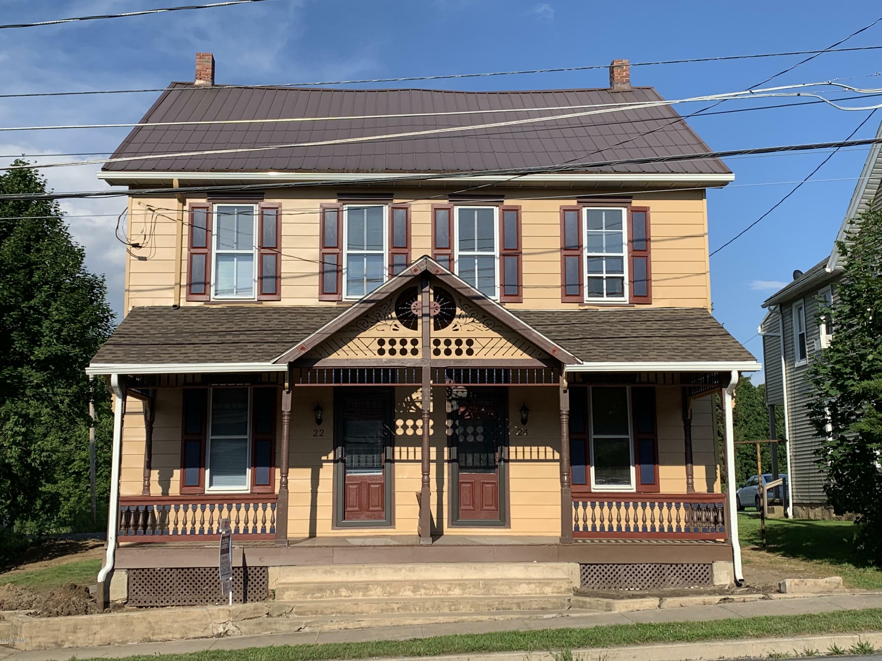 Property Photo: 22 S 3rd Street PA 17886