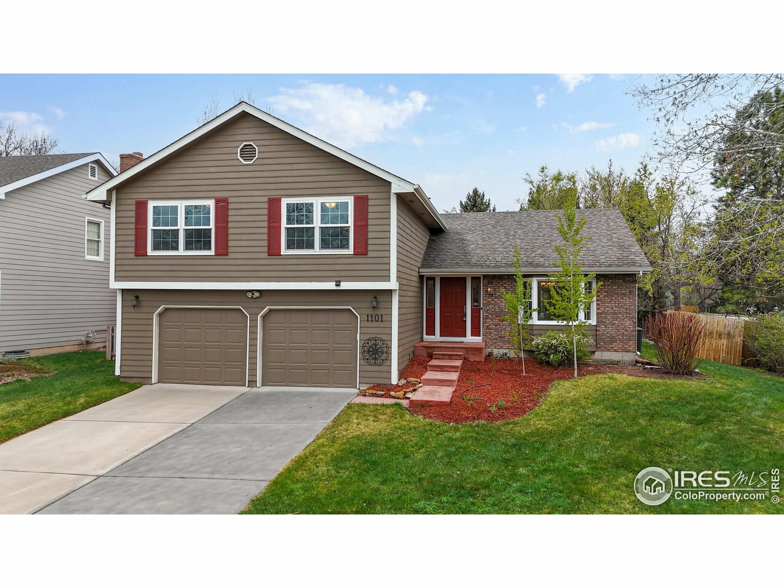 Property Photo: 1101 Mansfield Dr CO 80525