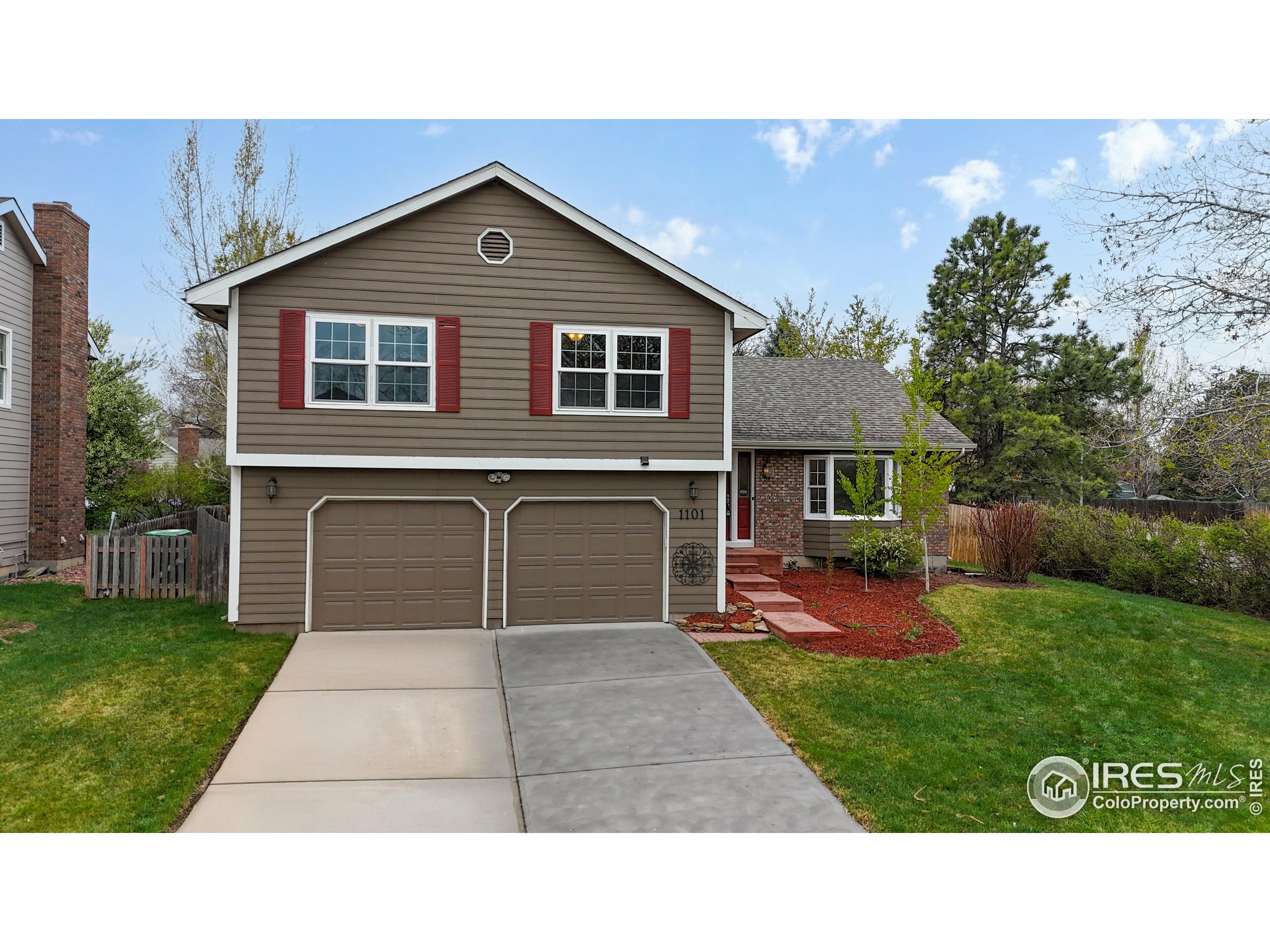 Property Photo:  1101 Mansfield Dr  CO 80525 