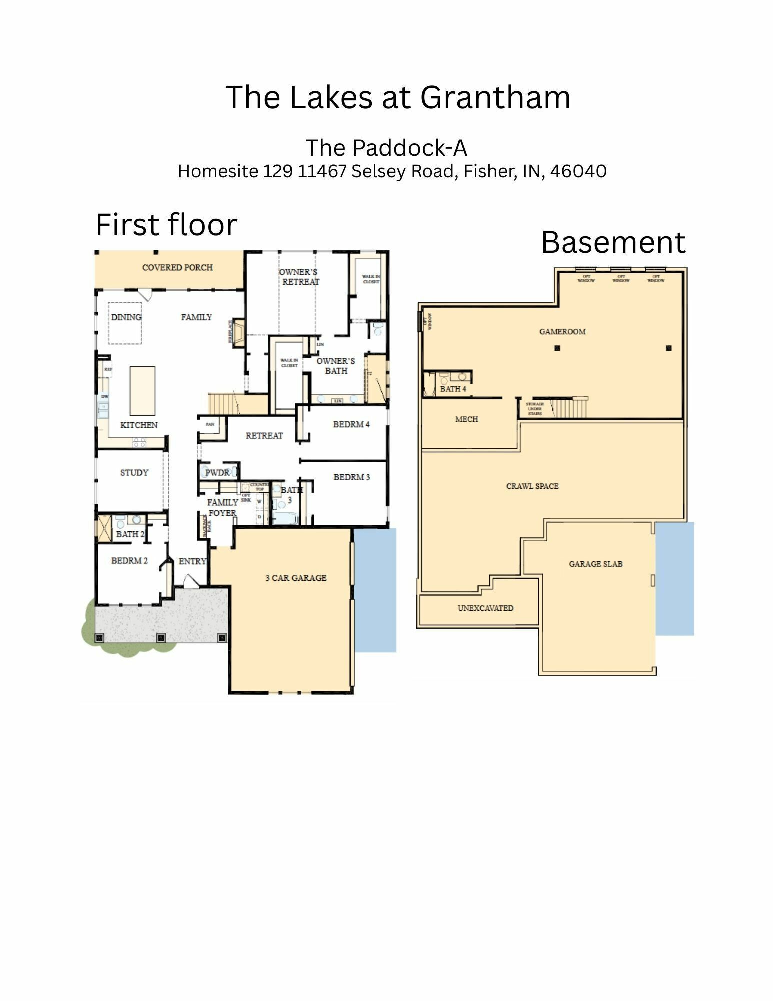 Property Photo: 11467 Selsey Road IN 46040