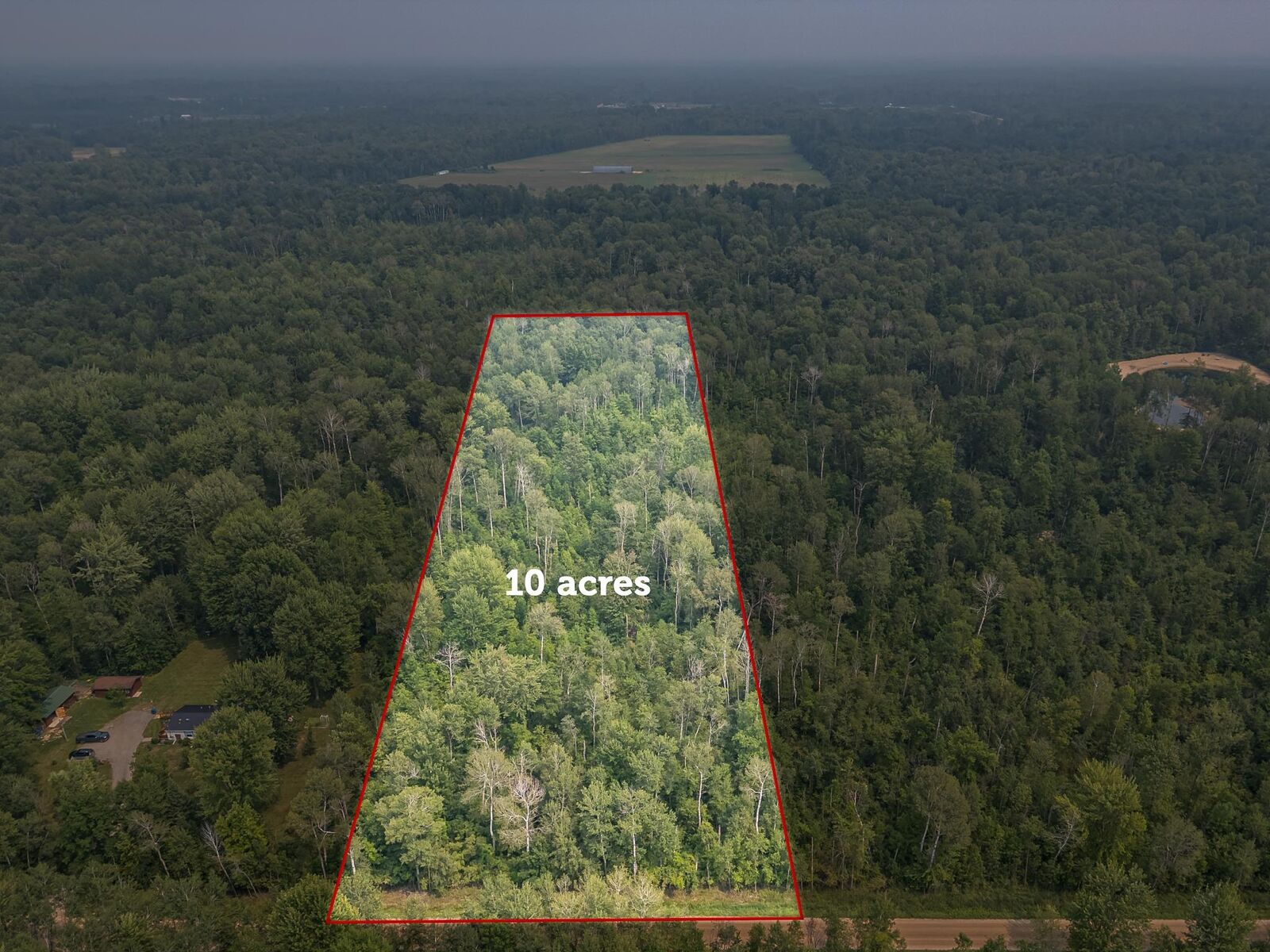 Property Photo: 10 Acres Easton Road MI 48624