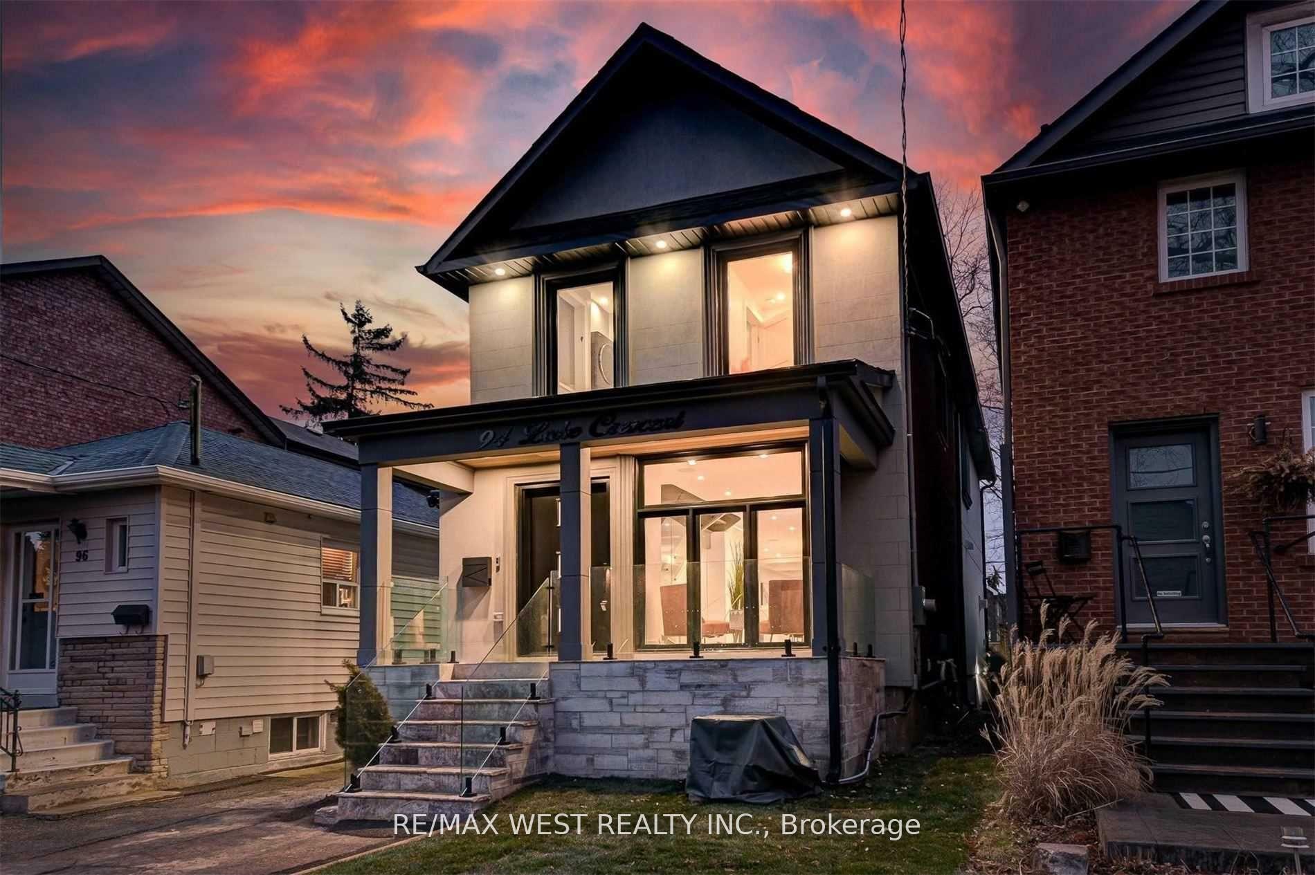 Property Photo: 94 Lake Crescent ON M8V 1W1