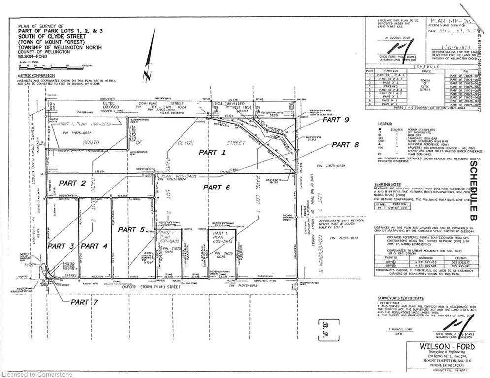 Property Photo:  Park Lot 3, Part 4 Oxford Street  ON N0G 2L3 