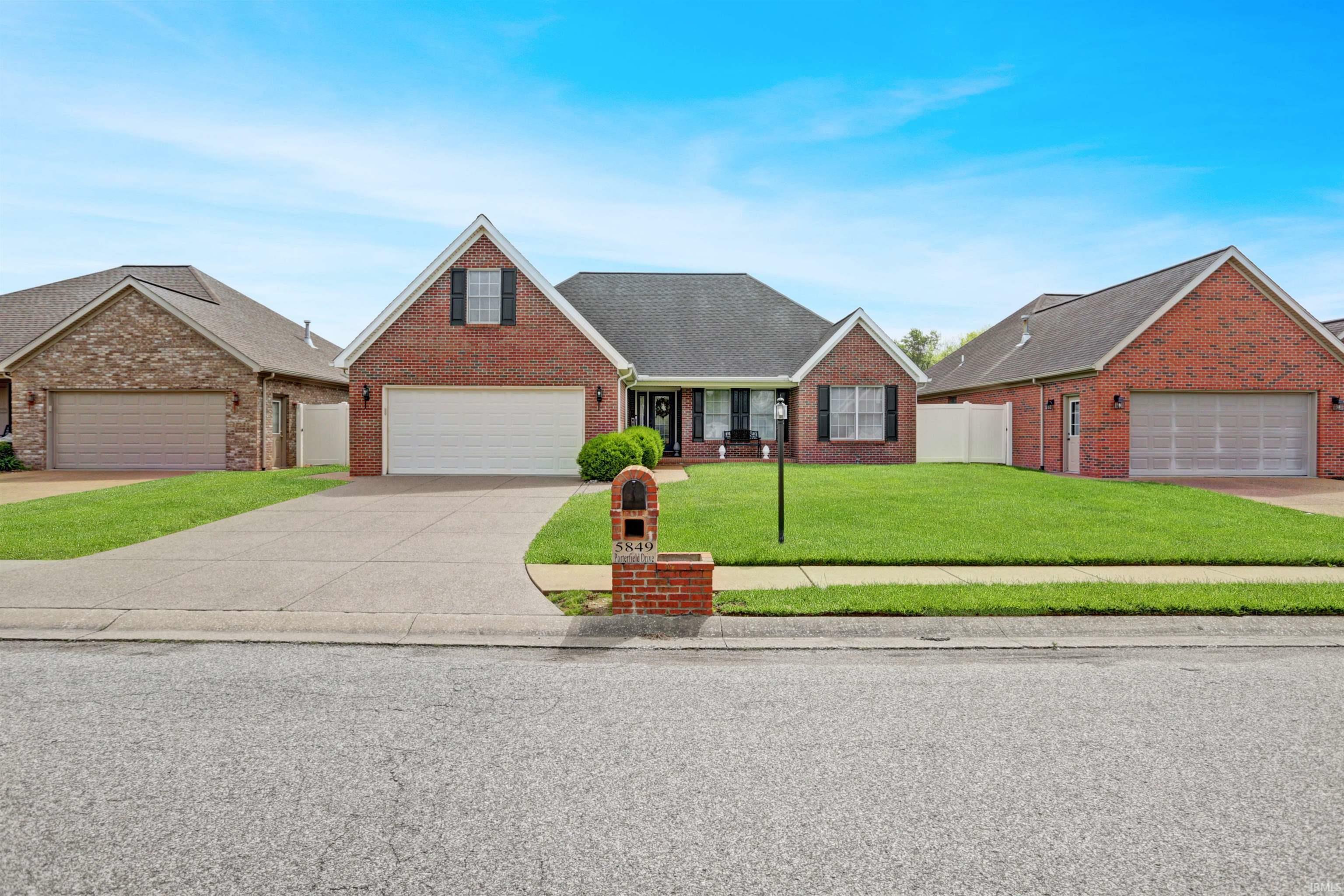 Property Photo: 5849 Porterfield Drive IN 47711