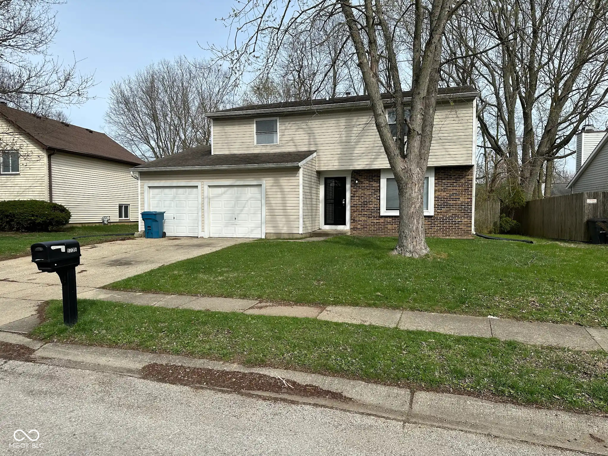 Property Photo: 5735 Liberty Creek Drive E IN 46254