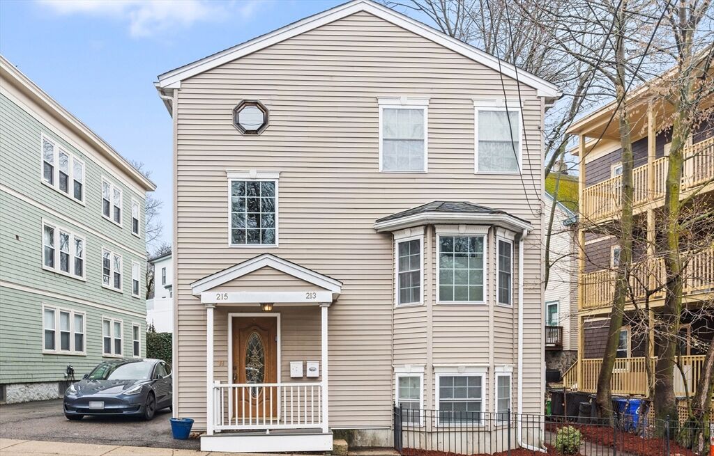 Property Photo:  213-215 Florence St 1  MA 02131 