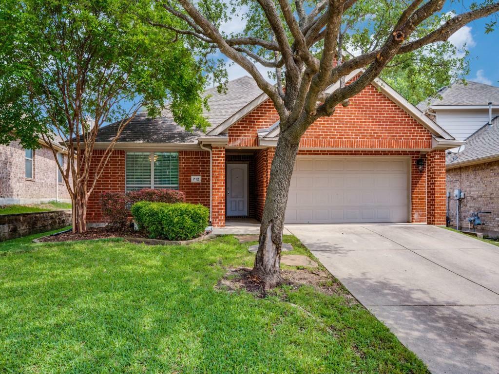 Property Photo: 712 Hardwood Drive TX 75069
