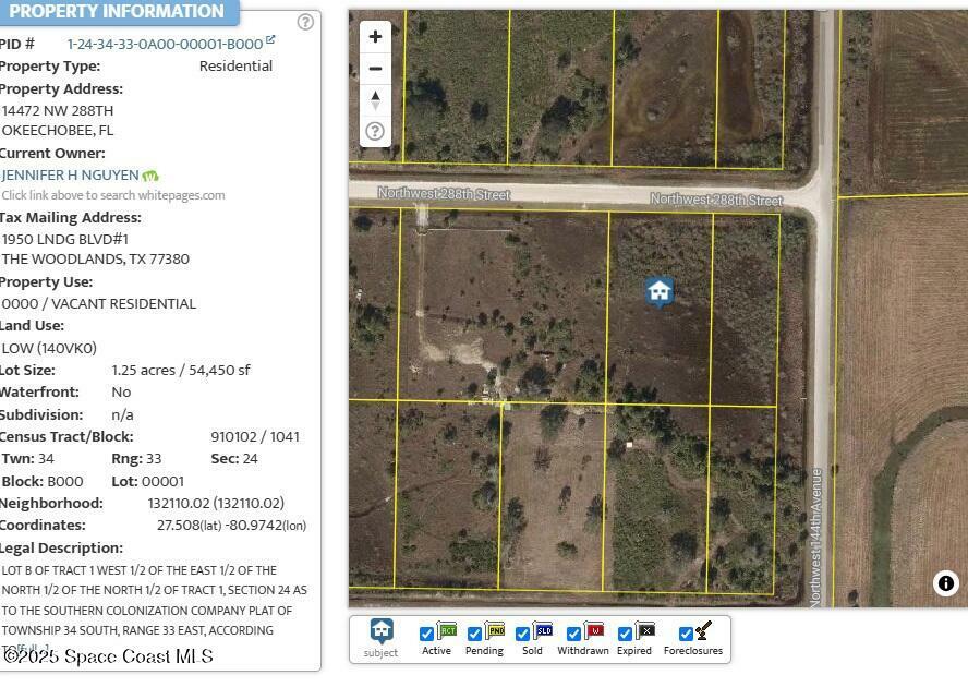 Property Photo: 14472 NW 288th Street FL 34972