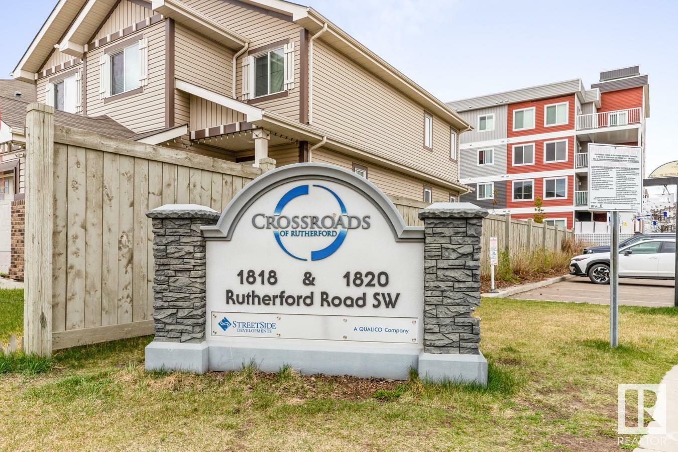 Property Photo: 1820 Rutherford Road SW 101 AB T6W 2K6
