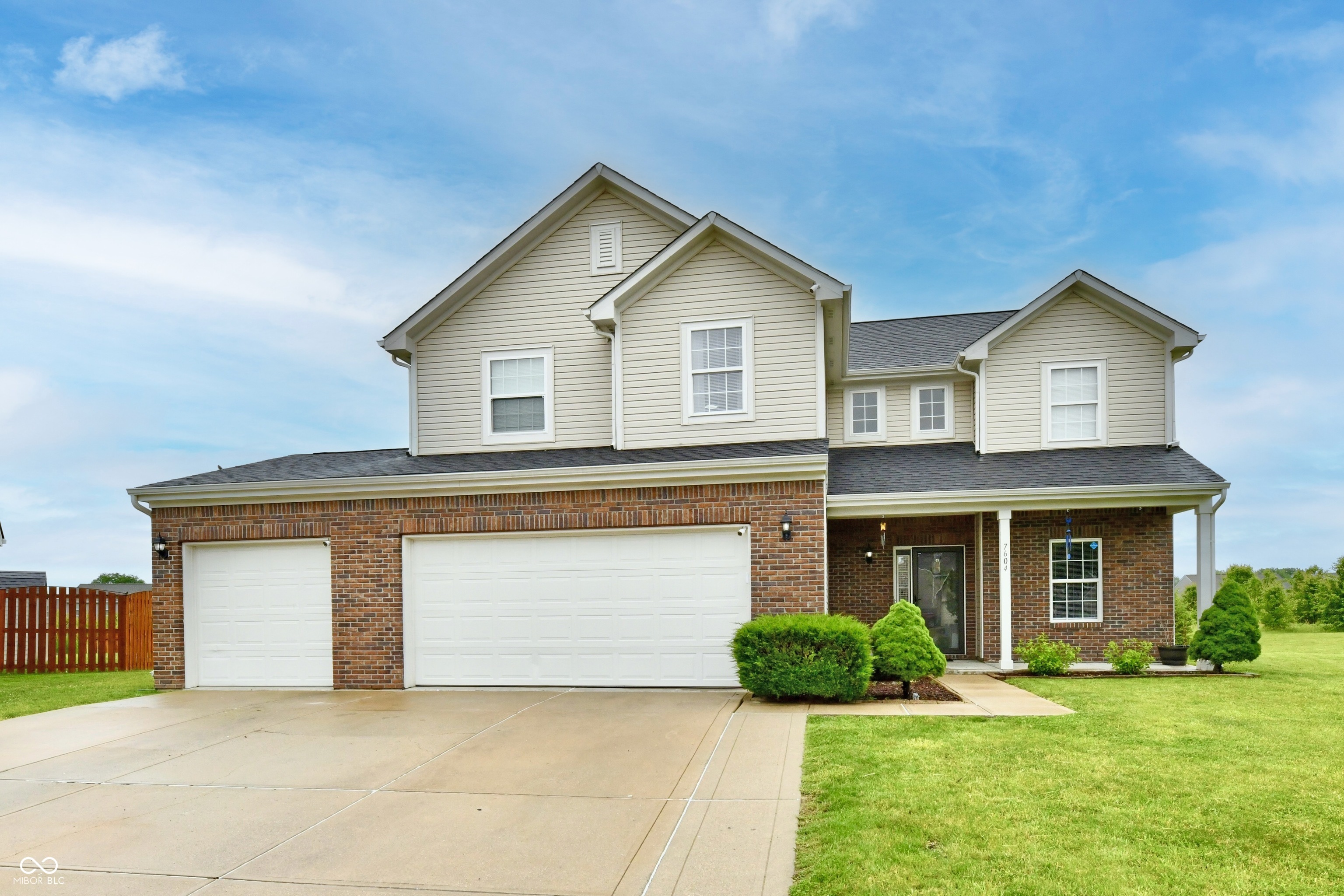 Property Photo: 7604 Cloudy Court IN 46113