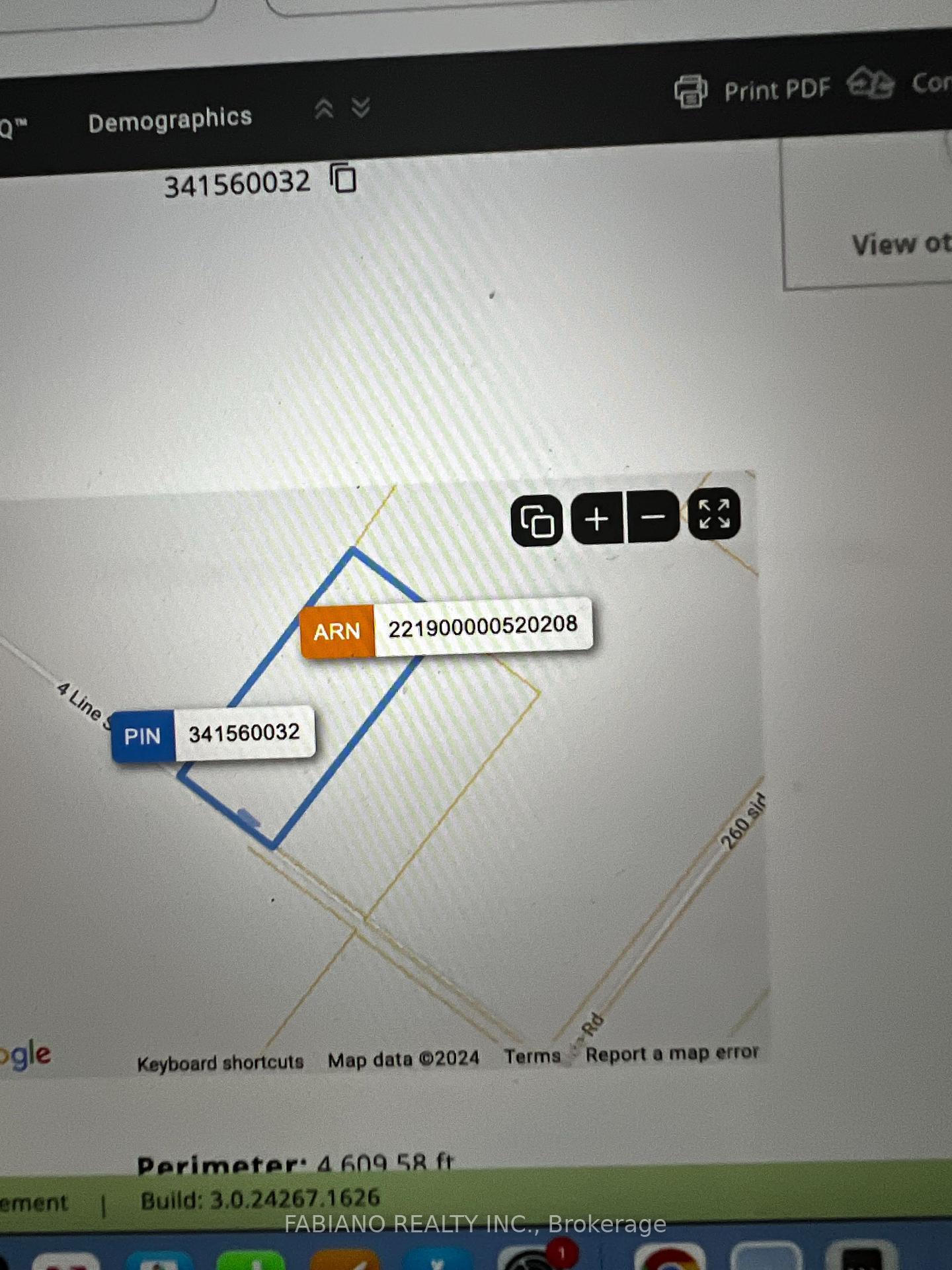 Property Photo:  Lot 257 4th Line SW Line  ON L9V 2C3 