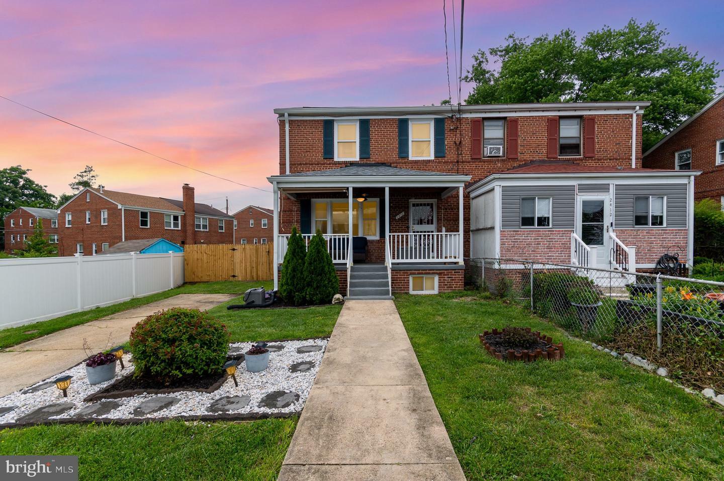 Property Photo: 2410 Saint Clair Drive MD 20748