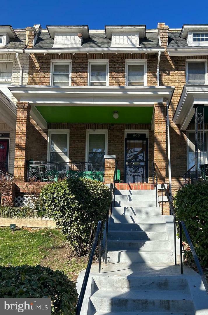 Property Photo: 805 Longfellow Street NW DC 20011