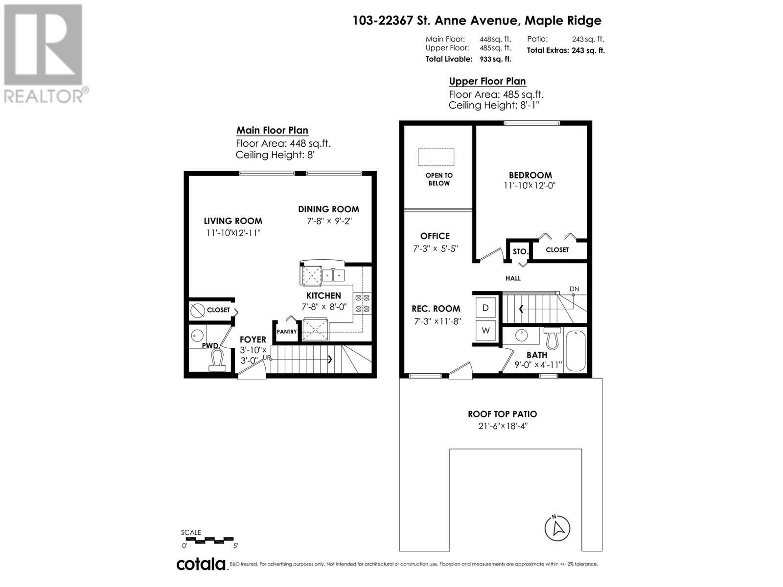 Photo de la propriété: 22367 St Anne Avenue 103 BC V2X 2E7