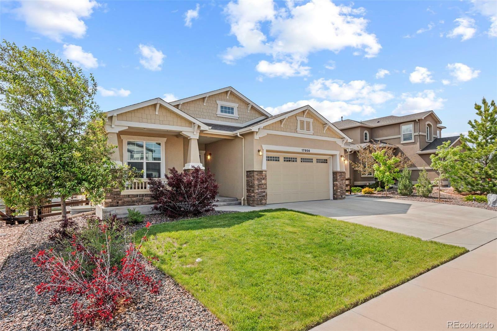 Property Photo: 17956 Gypsum Canyon Court CO 80132