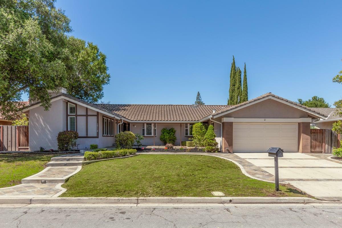 Property Photo: 19718 Solana Drive CA 95070