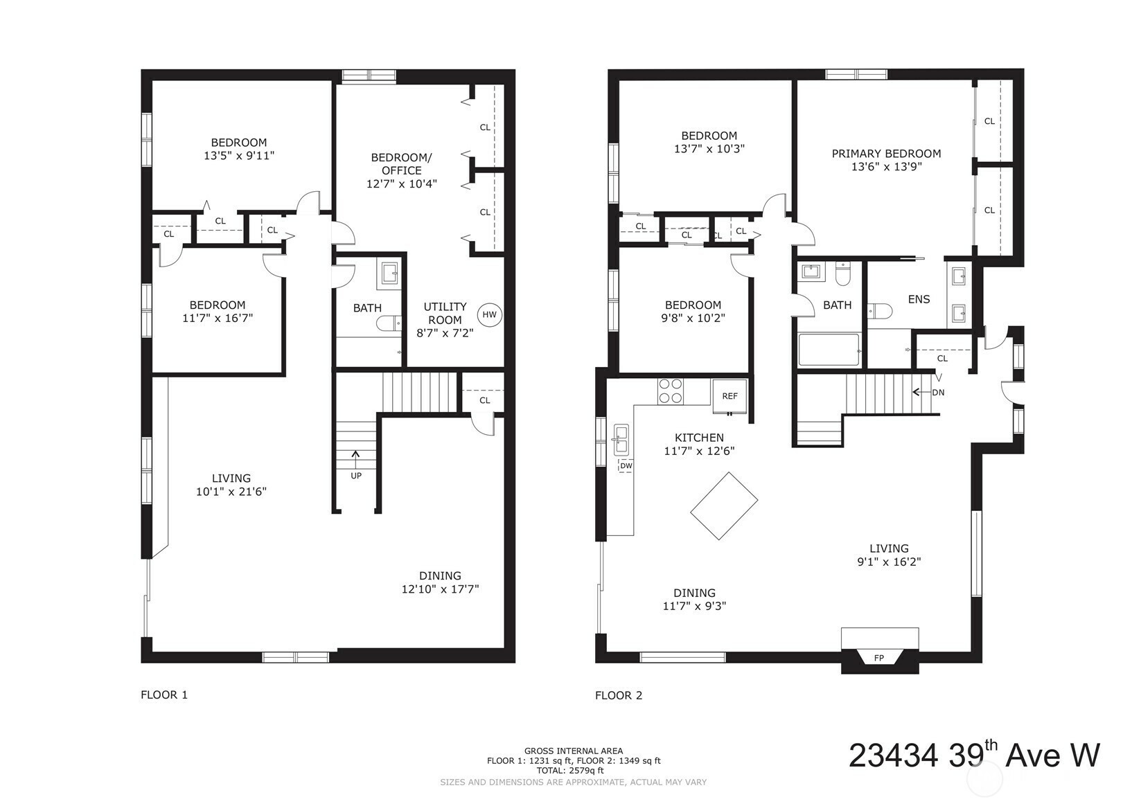 Property Photo:  23434  39th Avenue W  WA 98036 