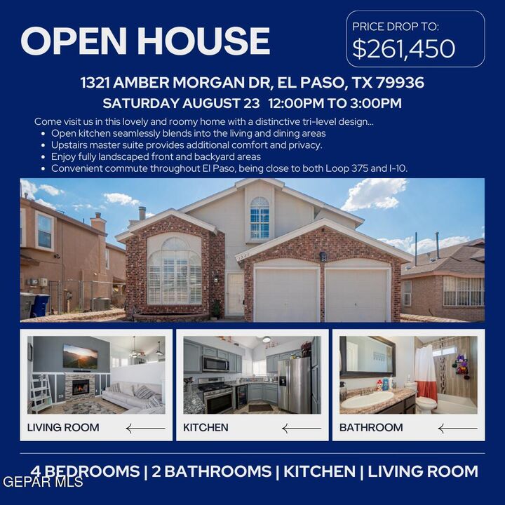 Property Photo:  1321 Amber Morgan Drive  TX 79936 