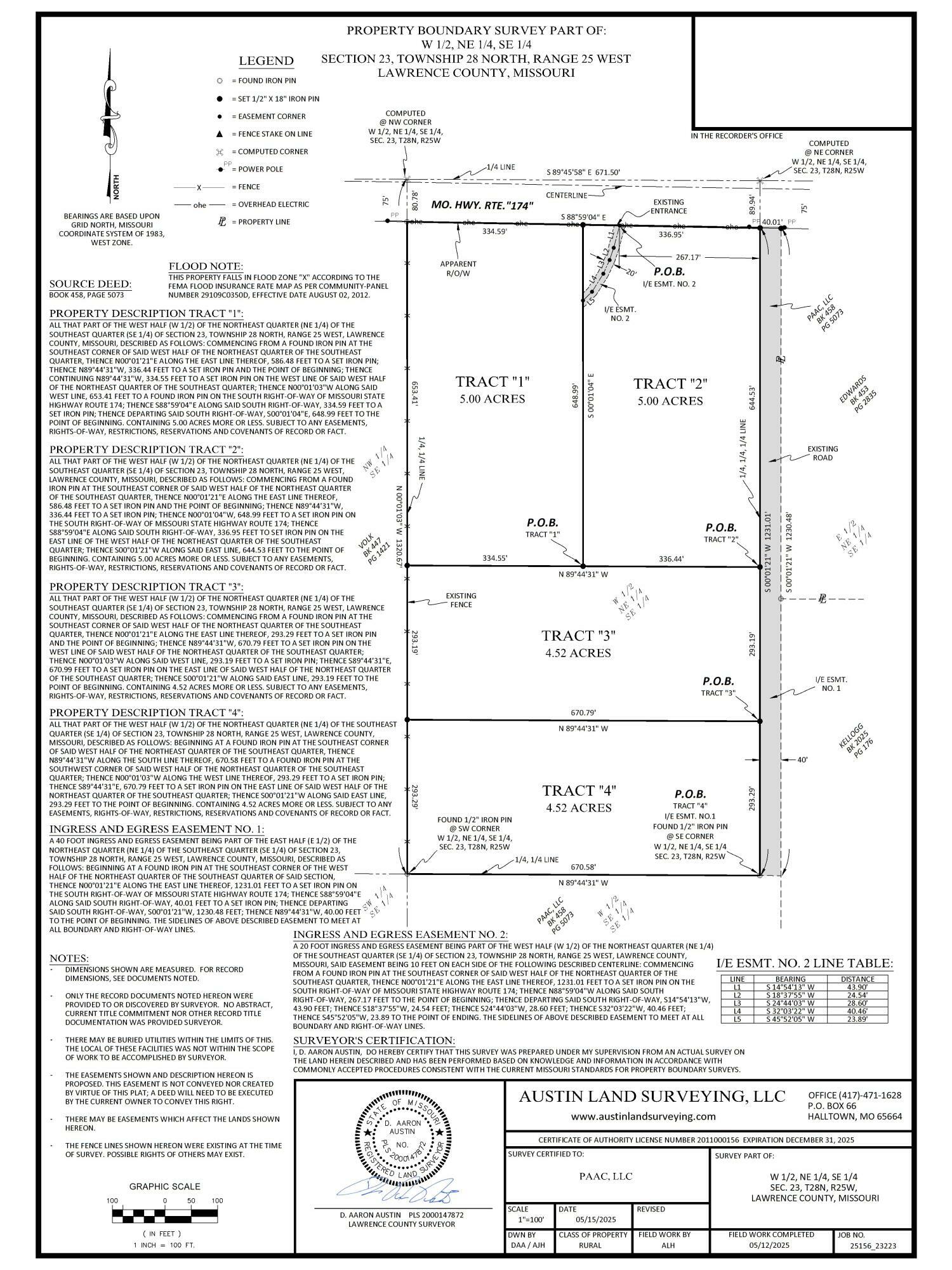 Property Photo: Tract 4 State Highway 174 MO 65705