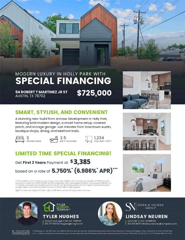 Property Photo:  54 Robert T Martinez Jr Street  TX 78702 