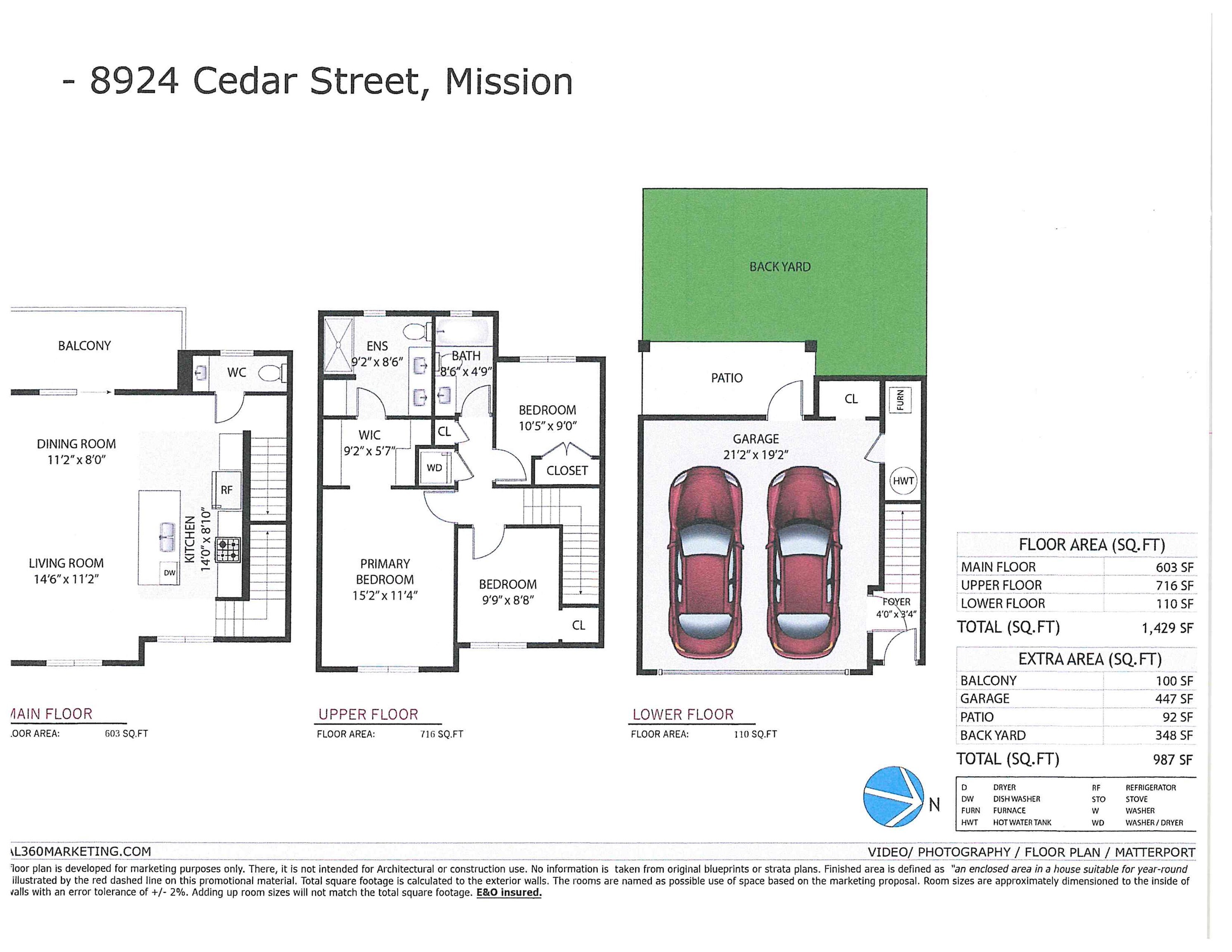 Property Photo: 8924 Cedar Street 4 BC V4S 1A3