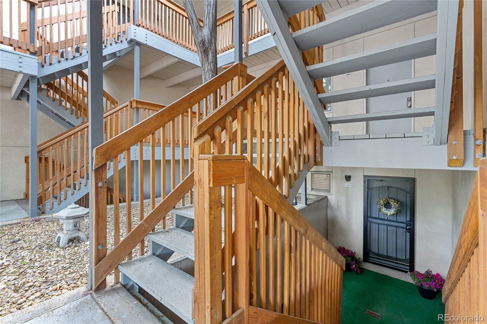 Property Photo: 2835 S Monaco Parkway 1-103 CO 80222