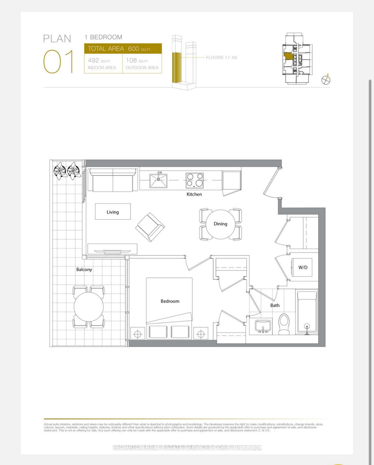 Property Photo: 3 Concord Cityplace Way 4101 ON M5V 0X4