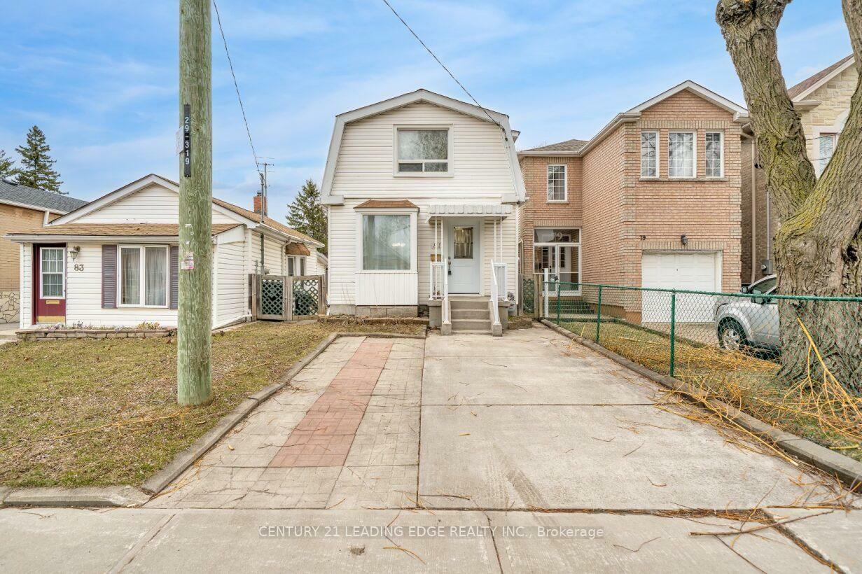 Property Photo: 81 Lillington Avenue ON M1N 3K6