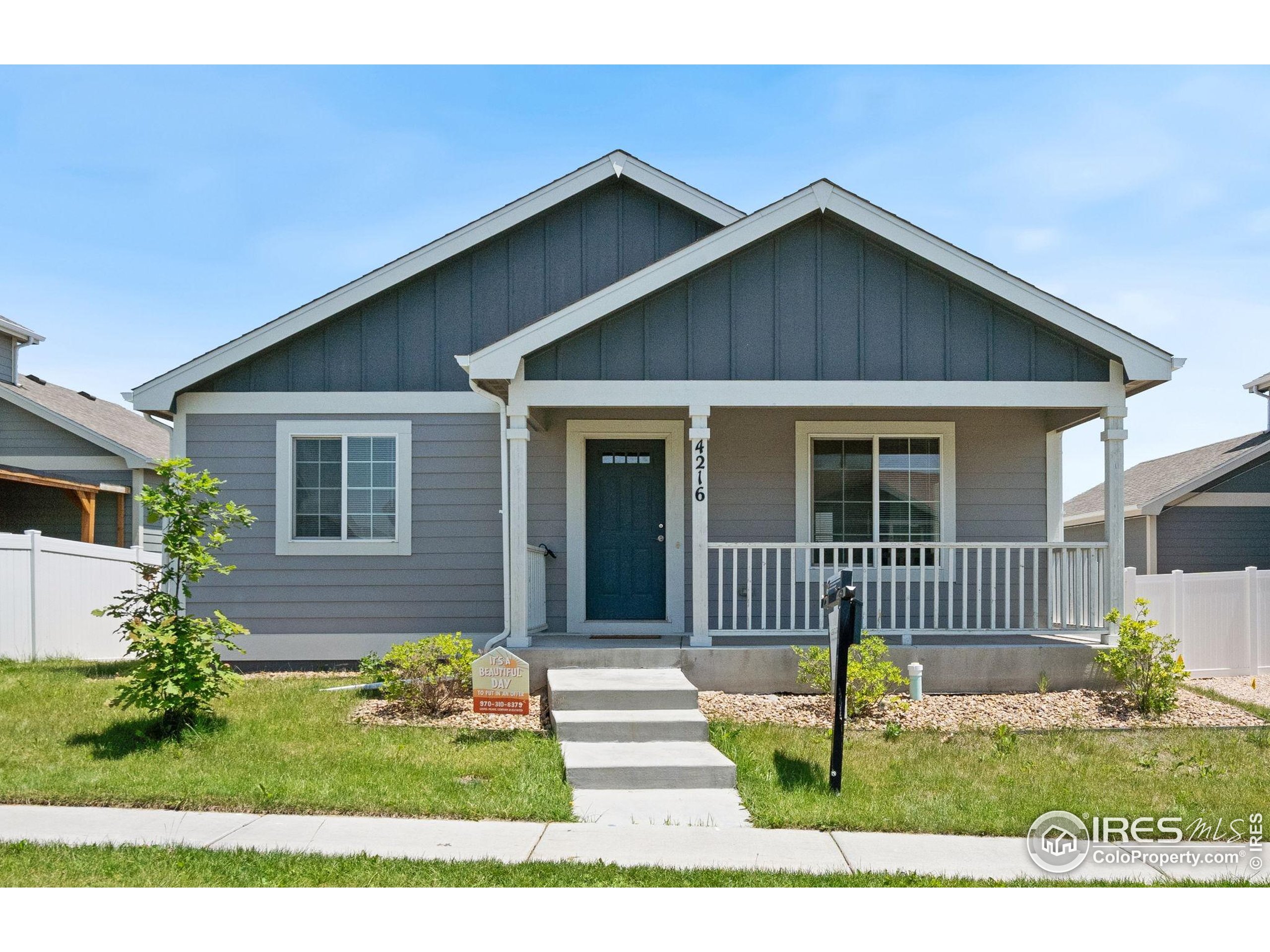 Property Photo: 4216 Yellowbells Dr CO 80620