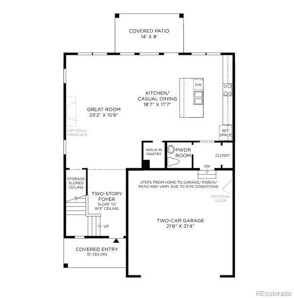 Property Photo: 206 Welded Tuff Trail CO 80104
