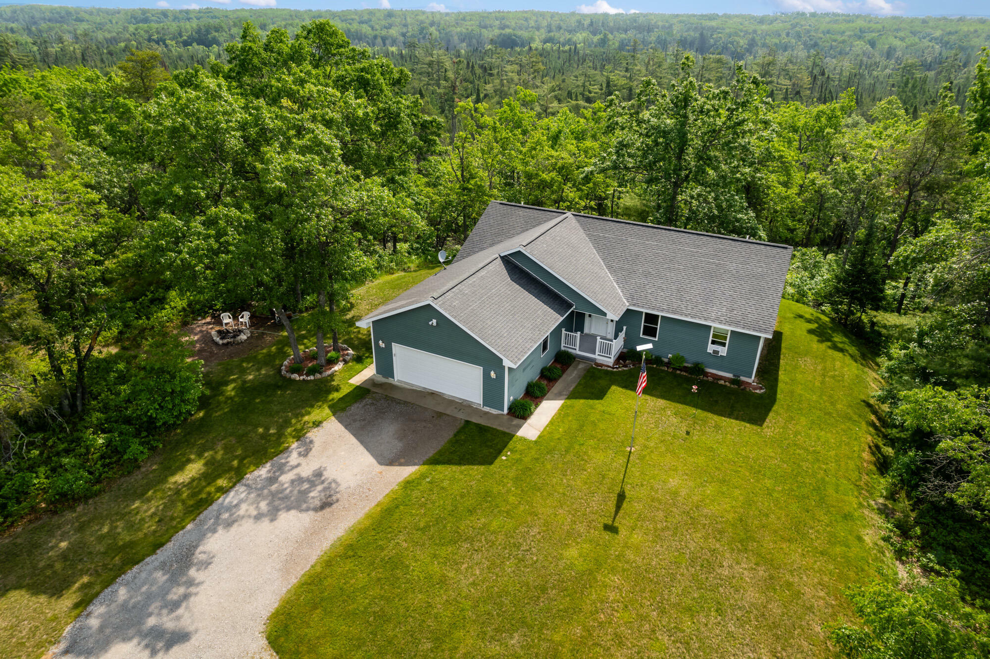 Property Photo: 5619 Edgewood Court MI 49749