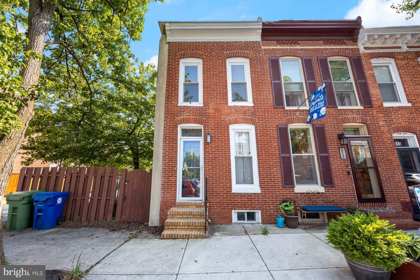 Property Photo: 809 W Barre Street MD 21230