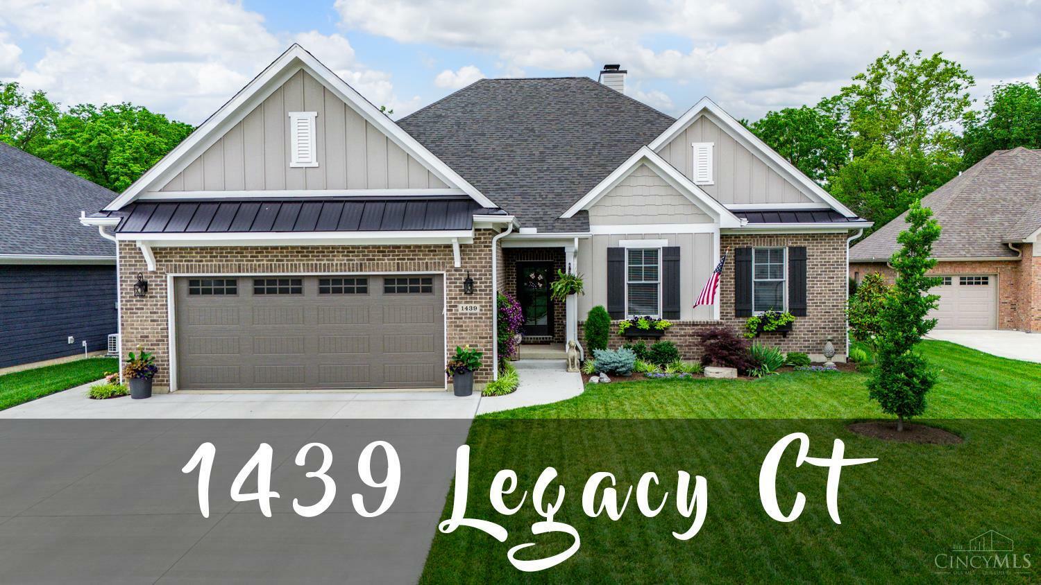 Property Photo: 1439 Legacy Court OH 45373